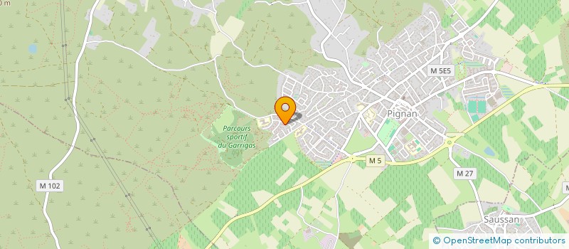 localisation de l'entreprise MONSIEUR EDGARD VICTORY  MONTARNAUD