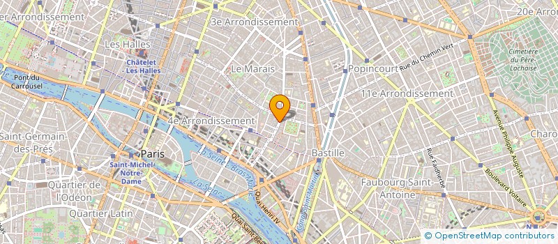 localisation de l'entreprise MONSIEUR EDGARDO BOZZINI à PARIS