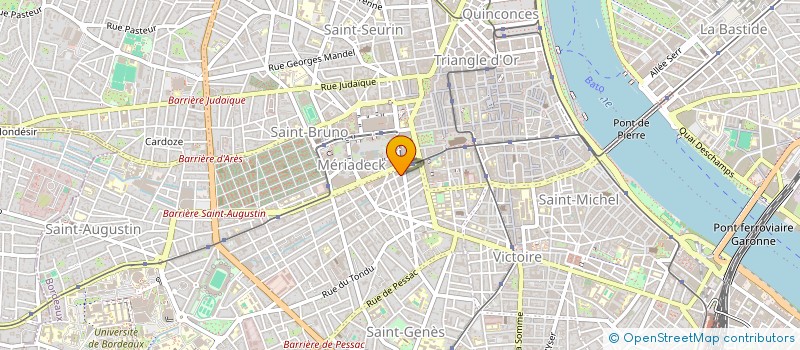 localisation de l'entreprise MONSIEUR EDGARS ALBINS à BORDEAUX