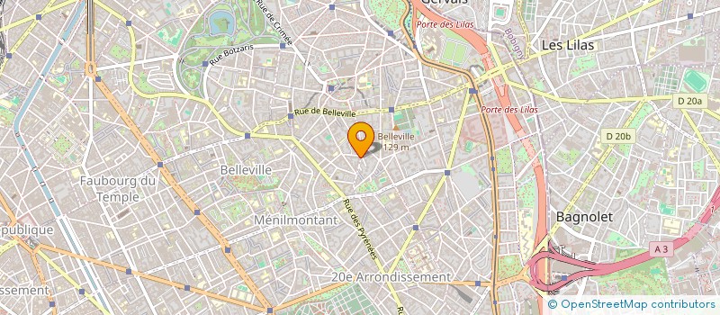 localisation de l'entreprise MONSIEUR EDGE GARGAR  PARIS