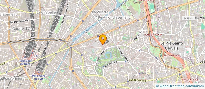 localisation de l'entreprise MONSIEUR EDGE HARAL  PARIS