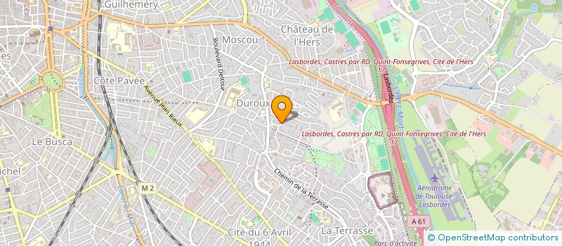 localisation de l'entreprise MONSIEUR EDIK AKIMOV à TOULOUSE