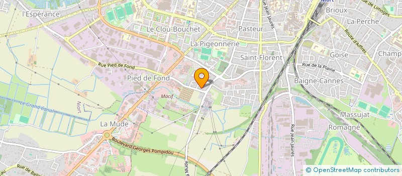 localisation de l'entreprise MONSIEUR EDIK HAKOBIAN  NIORT