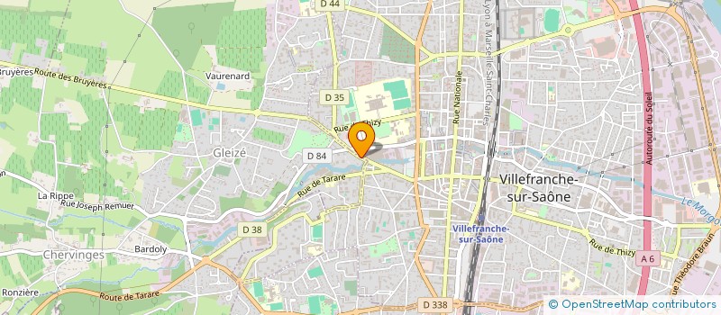 localisation de l'entreprise MONSIEUR EDILSON FERNANDES ANDRADE  GLEIZE