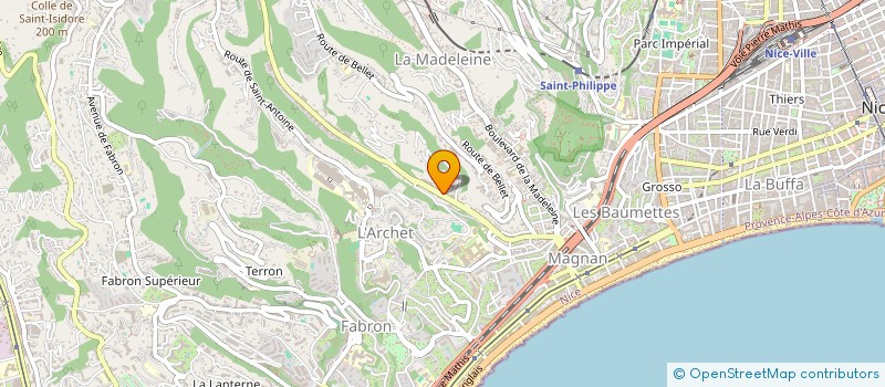 localisation de l'entreprise MONSIEUR EDILSON MOREIRA VIEIRA  NICE