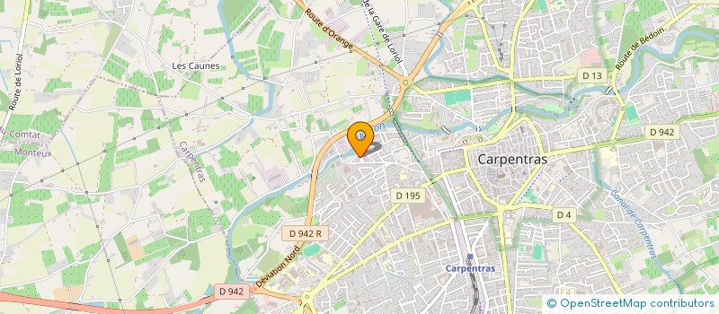 localisation de l'entreprise MONSIEUR EDIN COSIC à CARPENTRAS