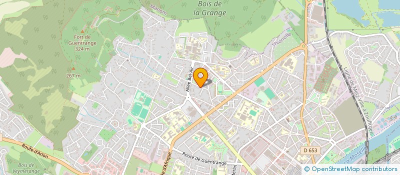 localisation de l'entreprise MONSIEUR EDIN CUFTA  THIONVILLE