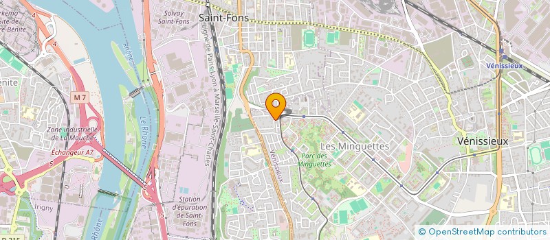 localisation de l'entreprise MONSIEUR EDIS HOT  VENISSIEUX