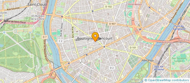 localisation de l'entreprise MONSIEUR EDISON IRALOA à BOULOGNE-BILLANCOURT