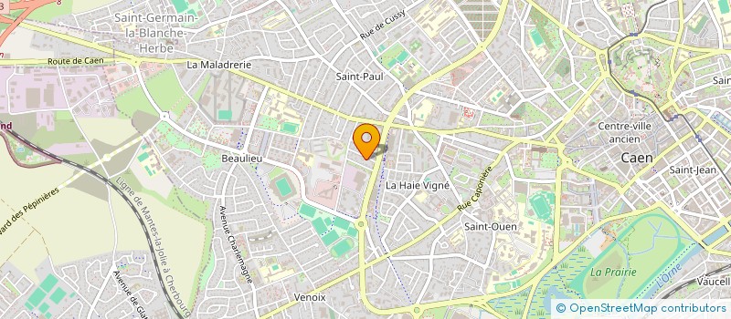 localisation de l'entreprise MONSIEUR EDISON METAJ à CAEN