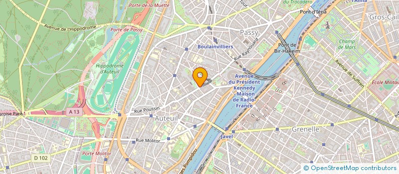 localisation de l'entreprise MONSIEUR EDISON SALGUERO JACOME  PARIS