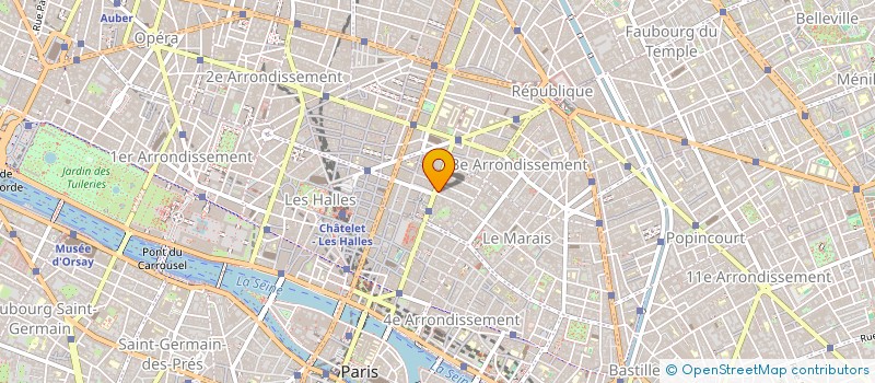 localisation de l'entreprise MONSIEUR EDIVAN LIMA DA CRUZ  PARIS