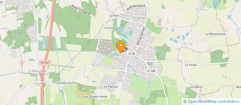 localisation de l'entreprise MONSIEUR EDJYDORD PELA DIDISA à ORGERES