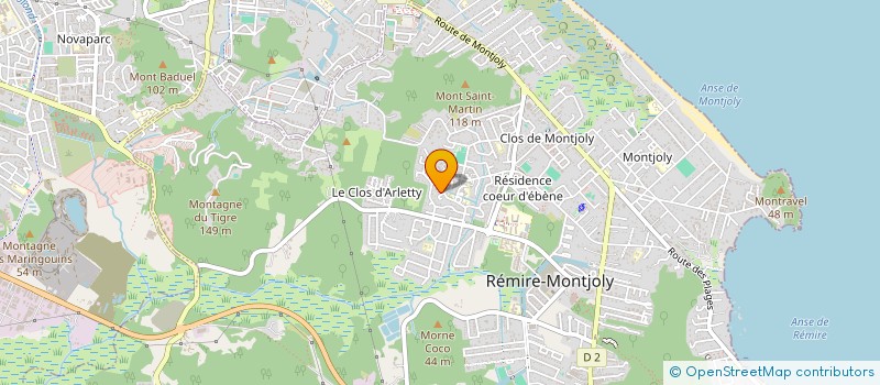 localisation de l'entreprise MONSIEUR EDME GUERINI à REMIRE-MONTJOLY