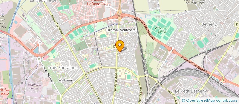 localisation de l'entreprise MONSIEUR EDMILSON DO OUTEIRO BARBOSA à REIMS