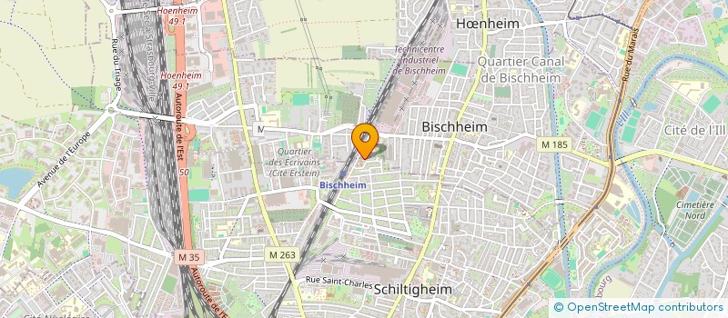 localisation de l'entreprise MONSIEUR EDMON BAGDASSARYAN  SCHILTIGHEIM