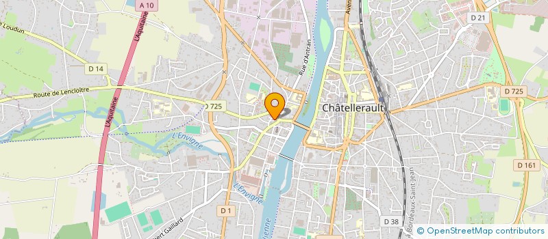 localisation de l'entreprise MONSIEUR EDMON TAMRAZOV  CHATELLERAULT