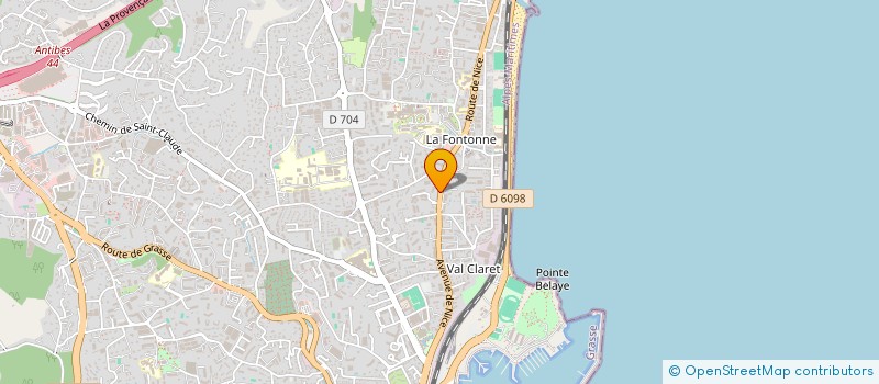 localisation de l'entreprise MONSIEUR EDMOND ABADIE LUQUET à ANTIBES