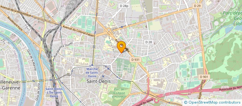 localisation de l'entreprise MONSIEUR EDMOND ALFAME à SAINT-DENIS