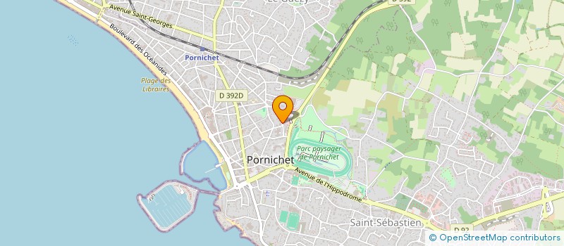 localisation de l'entreprise MONSIEUR EDMOND AMELIN  PORNICHET