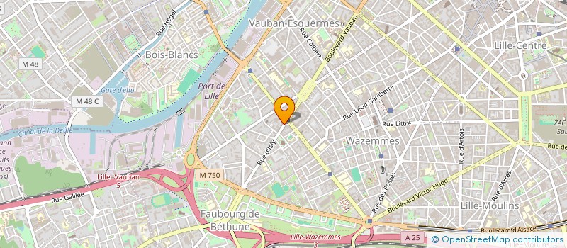 localisation de l'entreprise MONSIEUR EDMOND ANDRE à LILLE