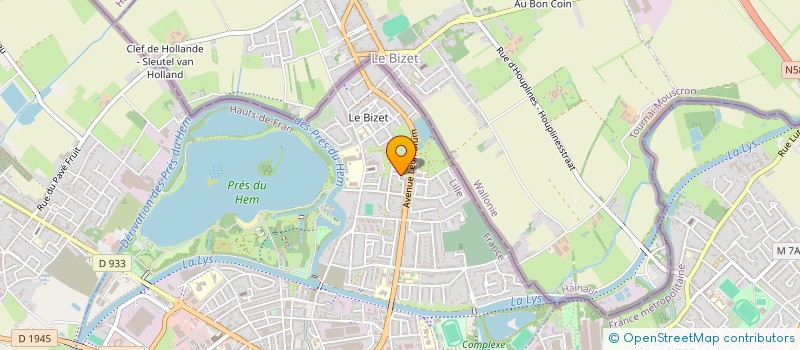 localisation de l'entreprise MONSIEUR EDMOND ATTIA  ARMENTIERES