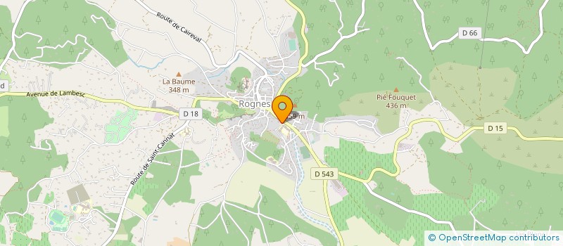 localisation de l'entreprise MONSIEUR EDMOND BALATIER  ROGNES