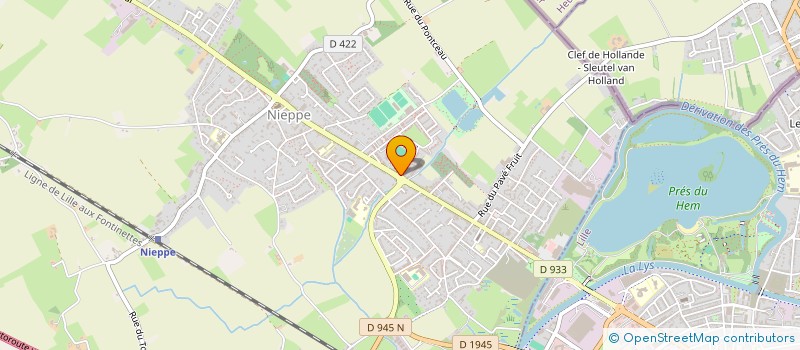 localisation de l'entreprise MONSIEUR EDMOND BECK  NIEPPE