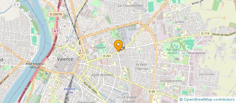 localisation de l'entreprise MONSIEUR EDMOND BELDA à VALENCE