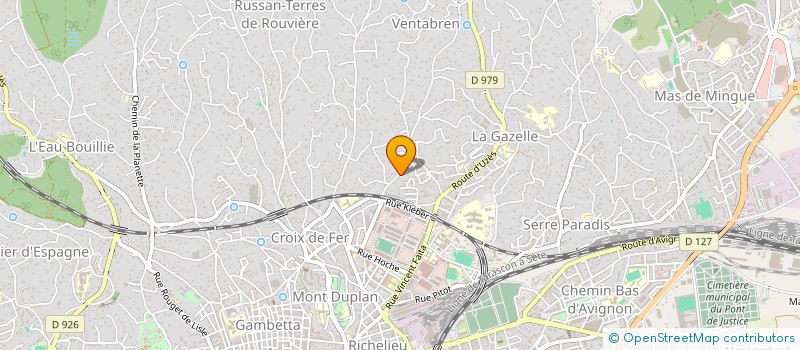 localisation de l'entreprise MONSIEUR EDMOND BENET  NIMES