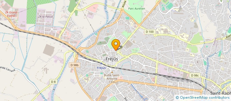 localisation de l'entreprise MONSIEUR EDMOND BOUCHOUCHA à FREJUS