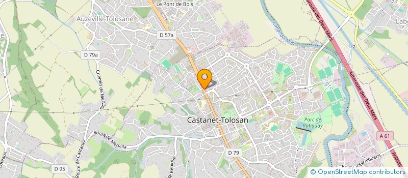 localisation de l'entreprise MONSIEUR EDMOND BOUFFIL à CASTANET-TOLOSAN
