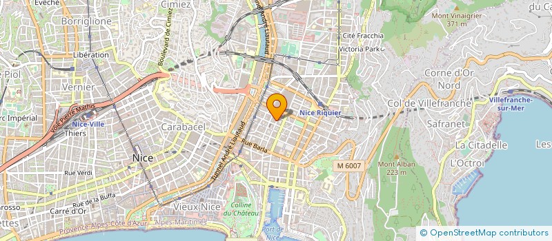 localisation de l'entreprise MONSIEUR EDMOND BOUISSET à NICE