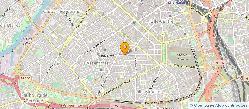 localisation de l'entreprise MONSIEUR EDMOND BOYELDIEU à LILLE