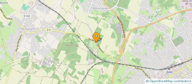localisation de l'entreprise MONSIEUR EDMOND BULABOIS à DOLE