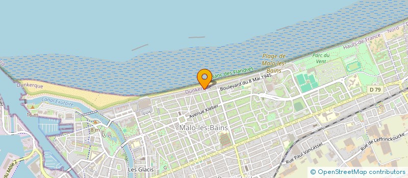 localisation de l'entreprise MONSIEUR EDMOND BULVER  DUNKERQUE