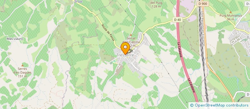 localisation de l'entreprise MONSIEUR EDMOND CAMSOULINES  MONTAURIOL