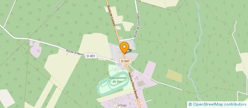 localisation de l'entreprise MONSIEUR EDMOND CAUBRAQUE  DAX