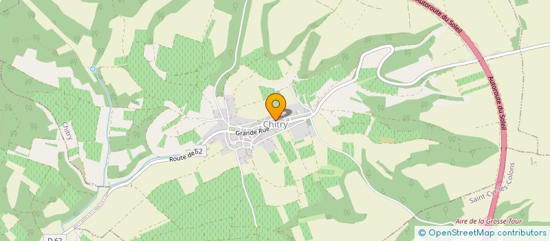 localisation de l'entreprise MONSIEUR EDMOND CHALMEAU  CHITRY