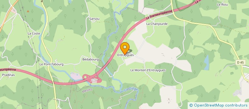 localisation de l'entreprise MONSIEUR EDMOND CHAMBRE  SAINT-EXUPERY-LES-ROCHES