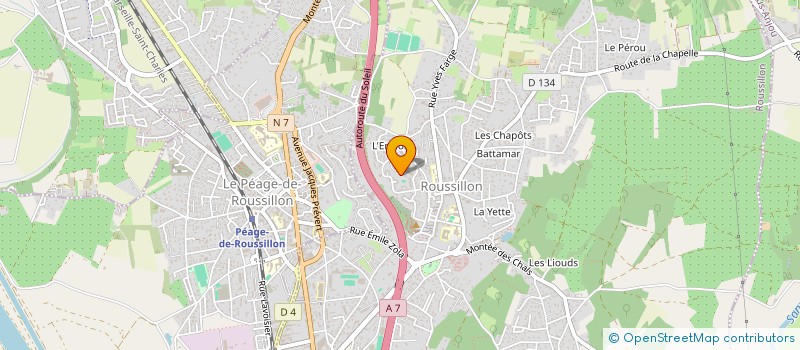 localisation de l'entreprise MONSIEUR EDMOND CHOLLET  BOUGE-CHAMBALUD