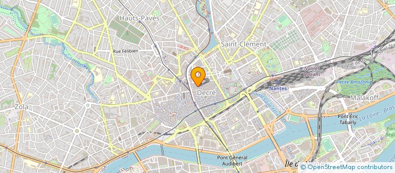 localisation de l'entreprise MONSIEUR EDMOND CLAVREUL à NANTES