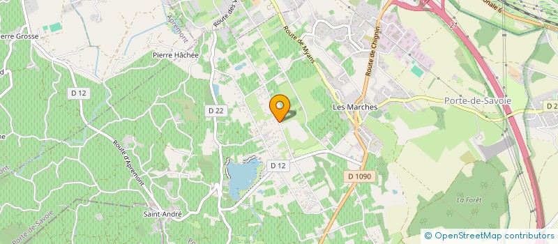 localisation de l'entreprise MONSIEUR EDMOND COROND  MYANS