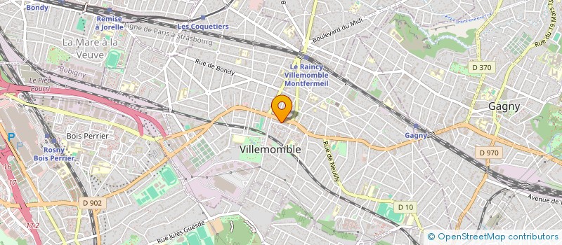 localisation de l'entreprise MONSIEUR EDMOND DARMON à VILLEMOMBLE