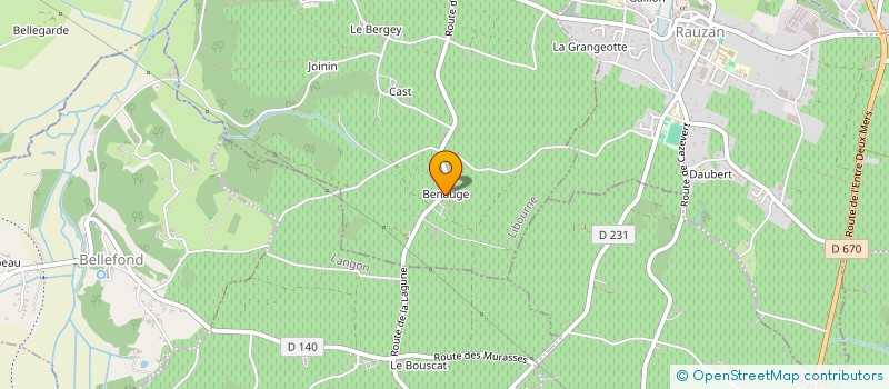 localisation de l'entreprise MONSIEUR EDMOND DELPHIN  JUGAZAN