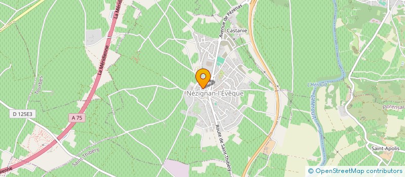 localisation de l'entreprise MONSIEUR EDMOND DURAND  NEZIGNAN L'EVEQUE