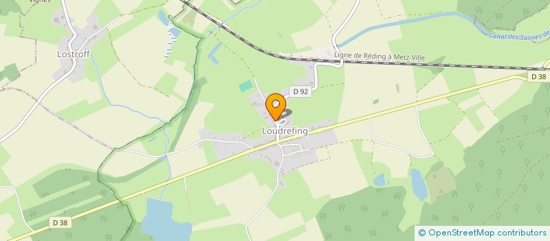 localisation de l'entreprise MONSIEUR EDMOND EYL  LOUDREFING