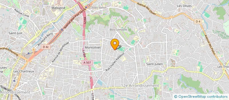 localisation de l'entreprise MONSIEUR EDMOND GERBINO à MARSEILLE 12