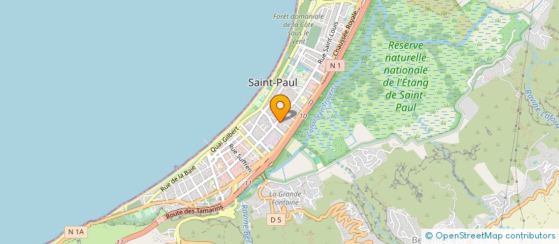 localisation de l'entreprise MONSIEUR EDMOND GOMIS à SAINT-PAUL