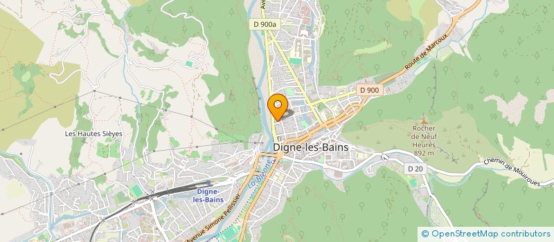 localisation de l'entreprise MONSIEUR EDMOND HANOUN à DIGNE-LES-BAINS